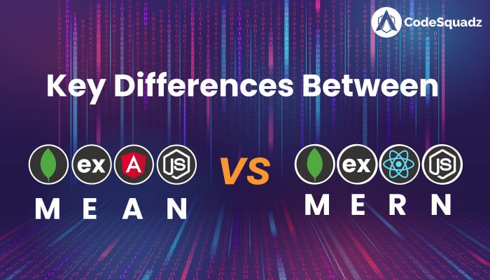 difference between mean stack vs mern stack
